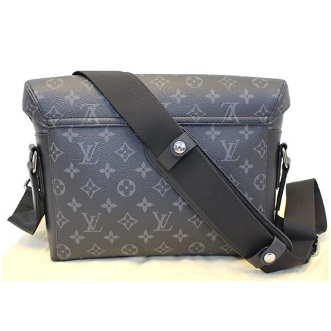 black louis vuitton messenger bag|lv monogram messenger bag.